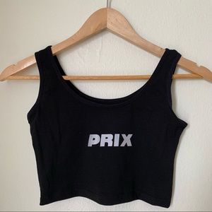 Prix Black Tank Top